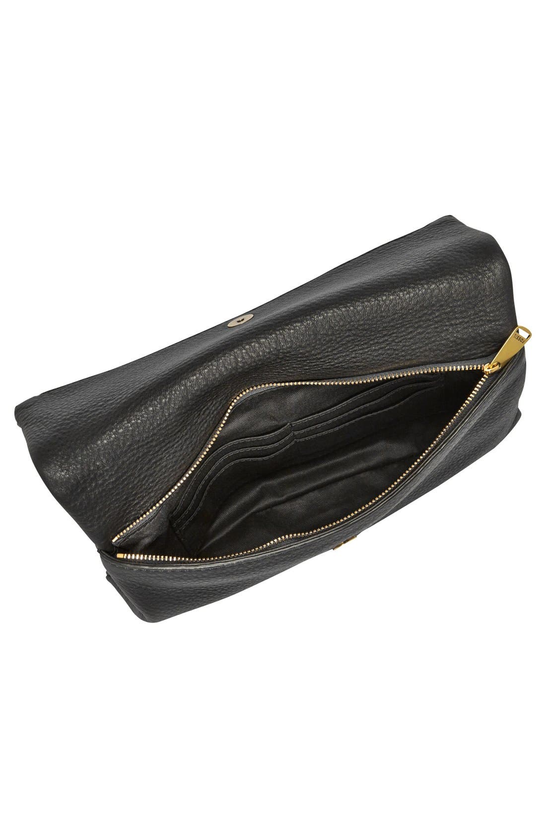 Fossil 'Erin' Foldover Clutch, Alternate, color, 