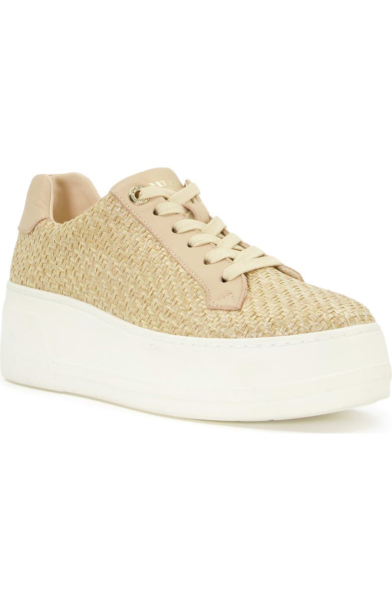 Dune London Episode Platform Sneaker, Main, color, Natural