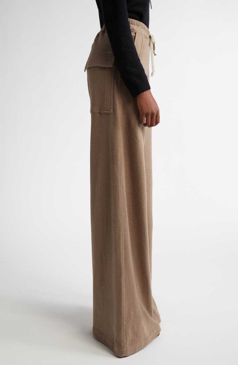 Moncler Belas Wide Leg Cotton Sweatpants, Alternate, color, 