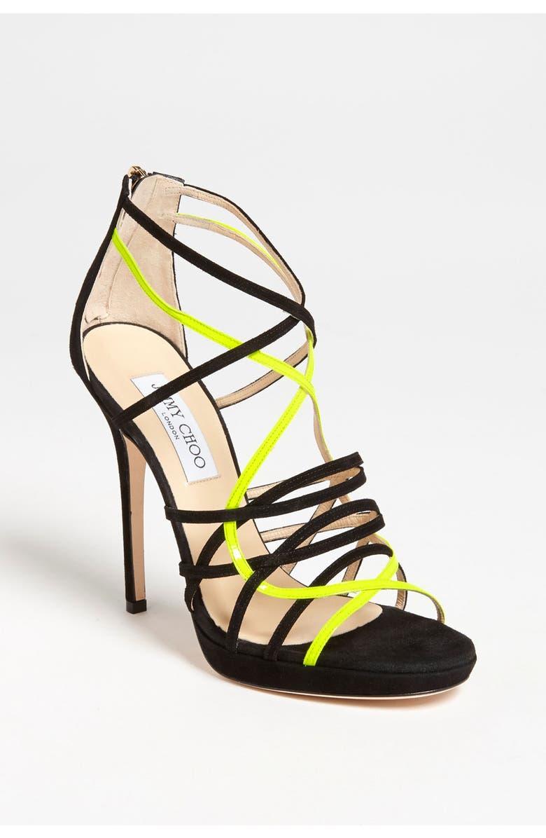 Jimmy Choo 'Myth' Strappy Sandal, Main, color,