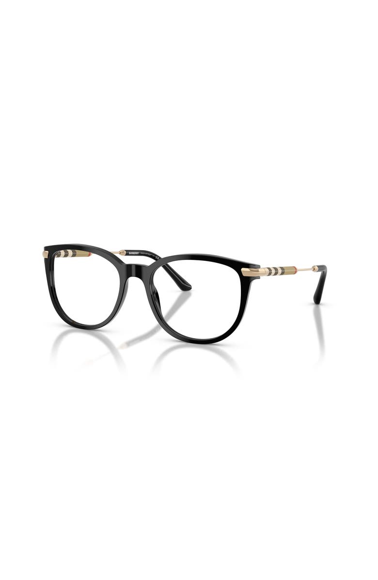 Burberry 51mm Square optical glasses, Main, color, Black