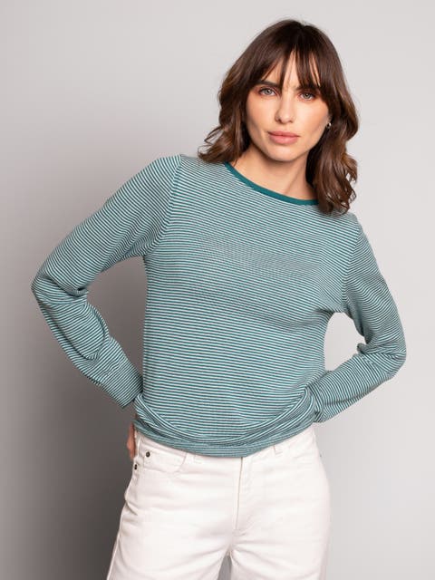 Merino Fine Knit Boat Neck Sweater