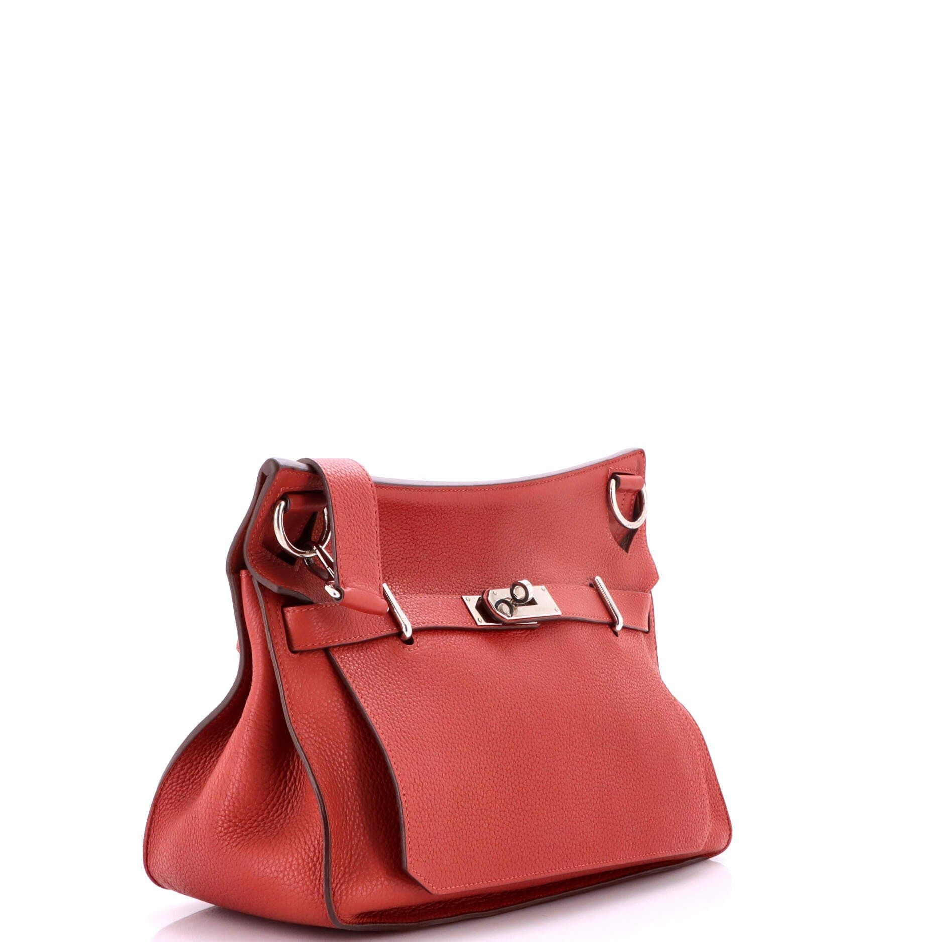 Pre-Owned Hermes Jypsiere Bag Clemence 34, Alternate, color, Brique