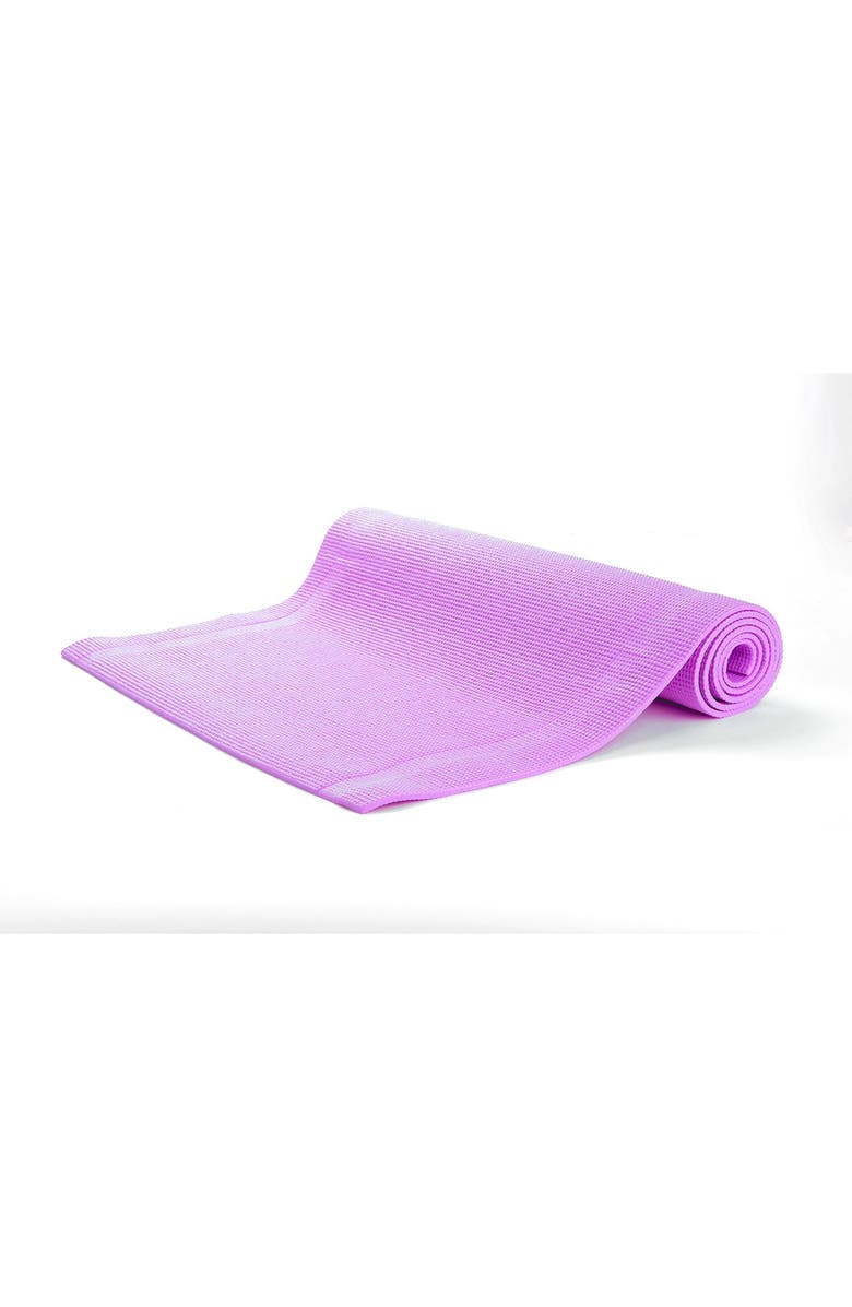 MIND READER All Purpose Extra Thick Yoga Mat & Carrying Strap, Alternate, color, 