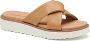 Johnston & Murphy Mitzi Knot Platform Wedge Slide Sandal