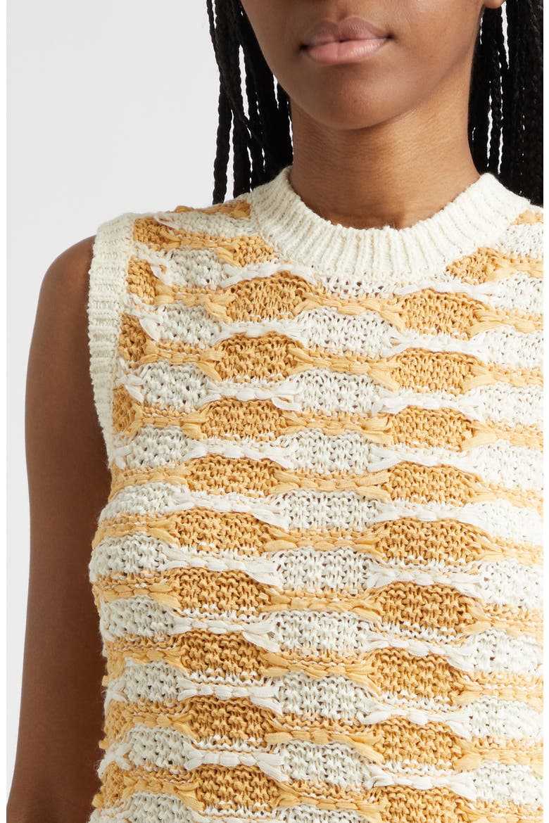 Patrizia Stripe Knit Tank, Alternate, color, BEACH