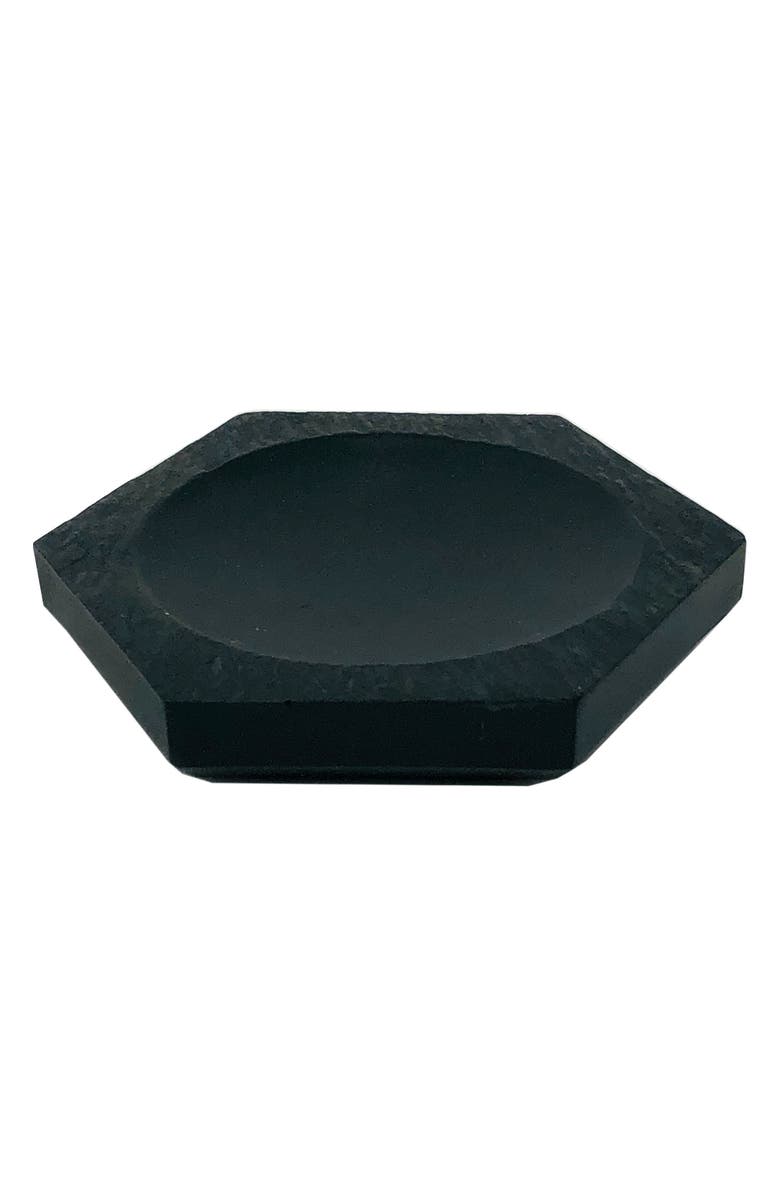 Waterworks Studio Clair Hexagon Soap Dish, Main, color,