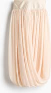 H&M Draped Chiffon Skirt