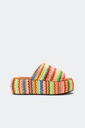 SIMONMILLER Raffia Cloudy Platform
