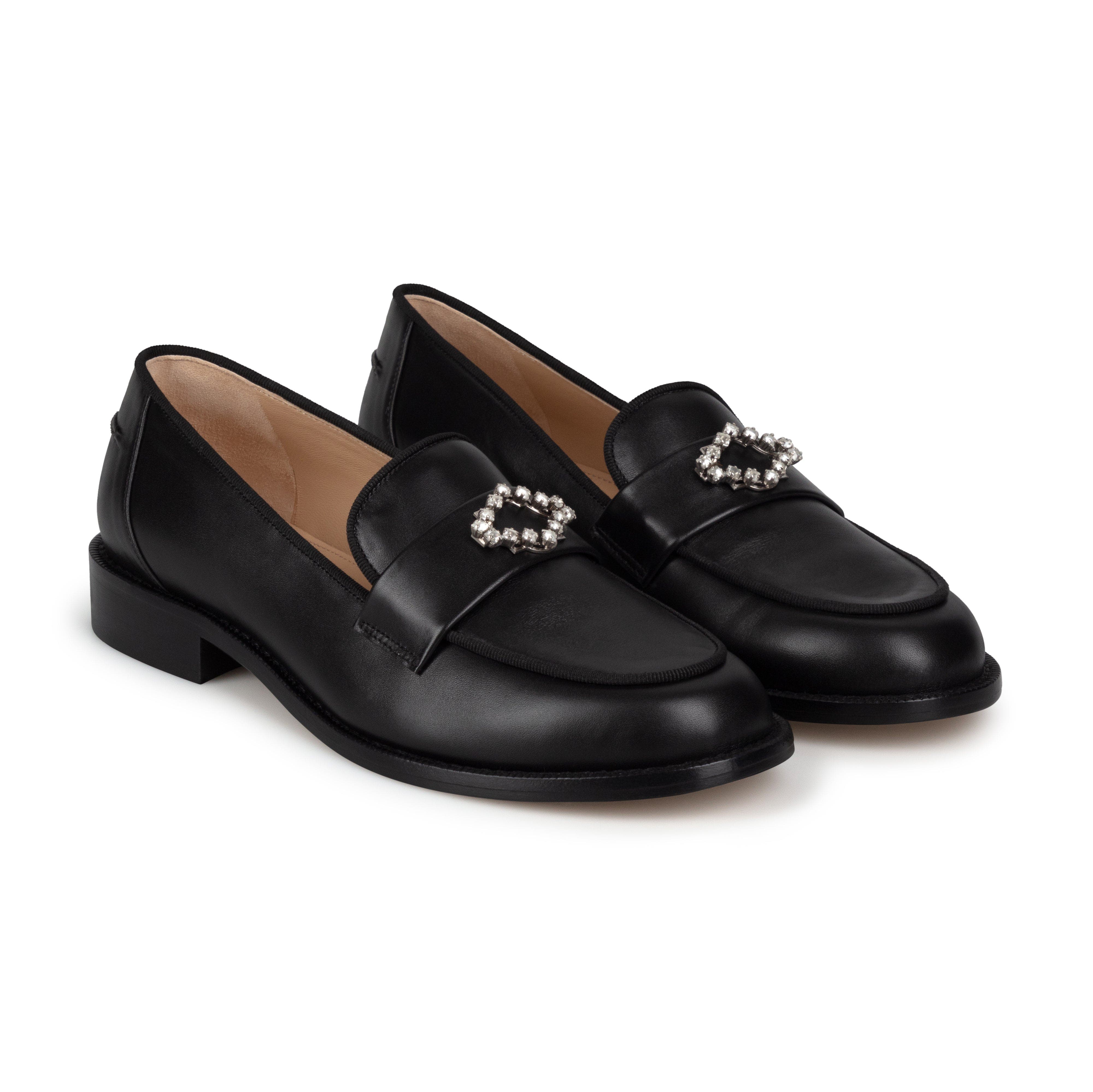 AIMEE ANN LOU Ava Loafer in Leather, Main, color, 