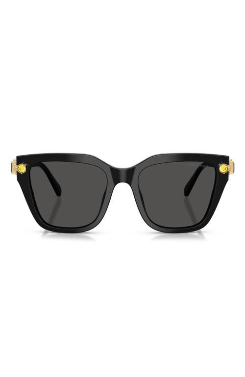 SWAROVSKI SWAROVSKI 53MM IRREGULAR SUNGLASSES