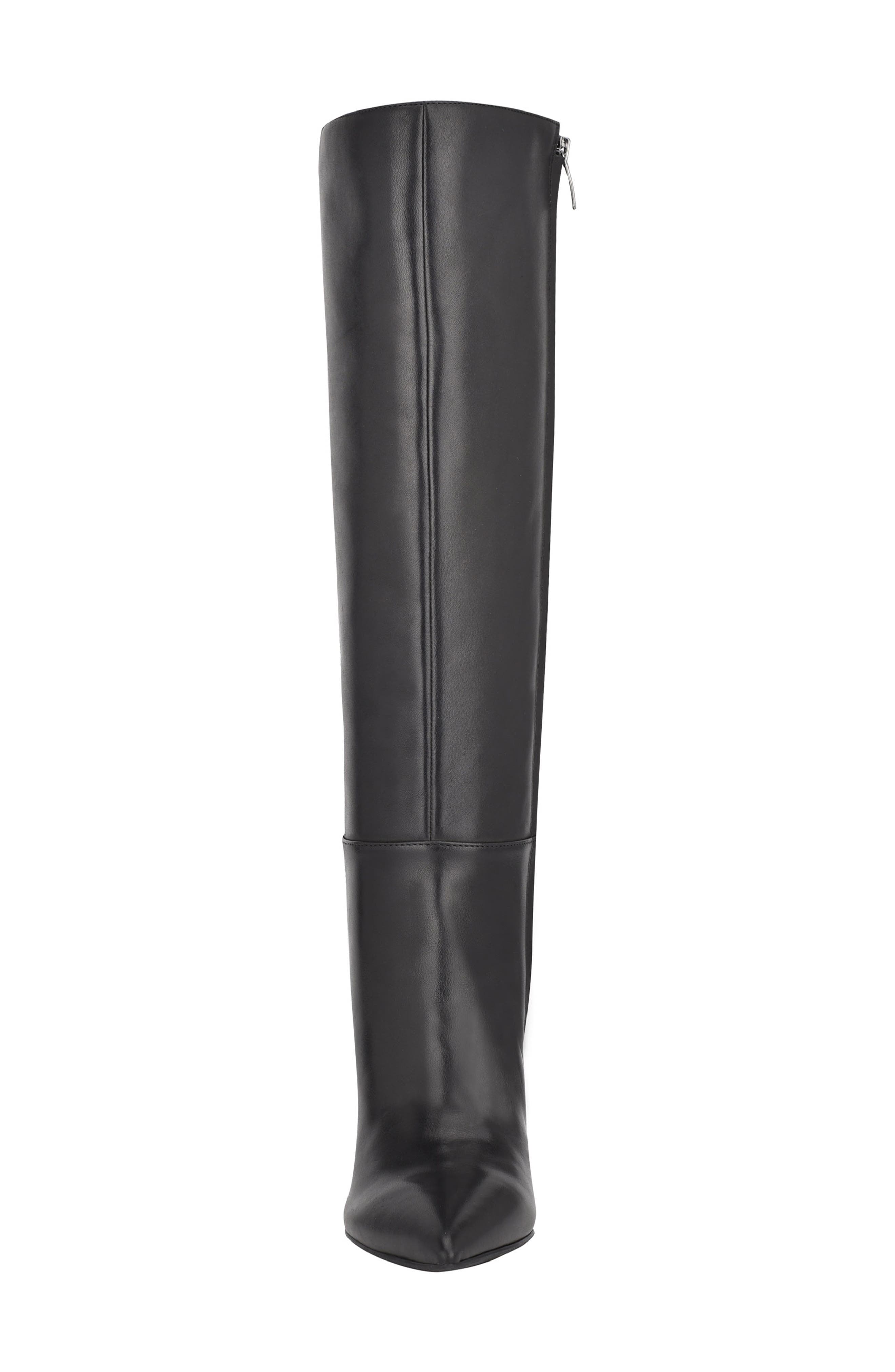 Gabal Knee High Boot, Alternate, color, BLACK LEATHER