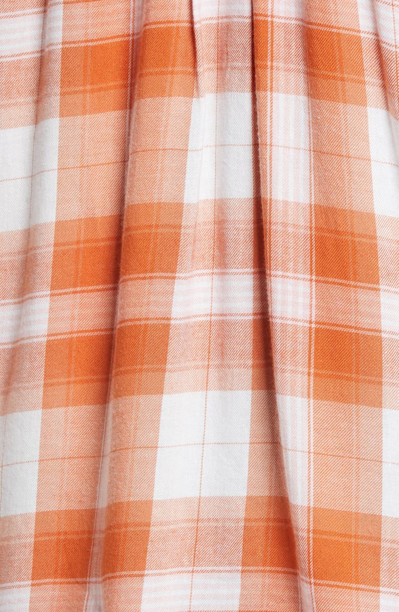 BP. High/Low Plaid Button-Up Shirt, Alternate, color,