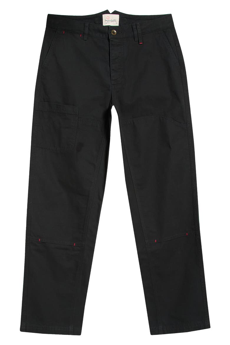 Courier OG Fit Organic Cotton Canvas Chore Pants, Alternate, color, OBSIDIAN