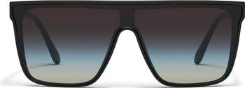 Nightfall Oversize 138mm Gradient Shield Sunglasses