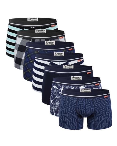 Mosmann Australia 7-pack Boxers In Blue