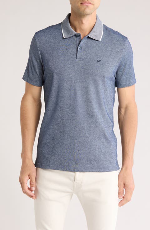 Birdseye Heather Interlock Polo