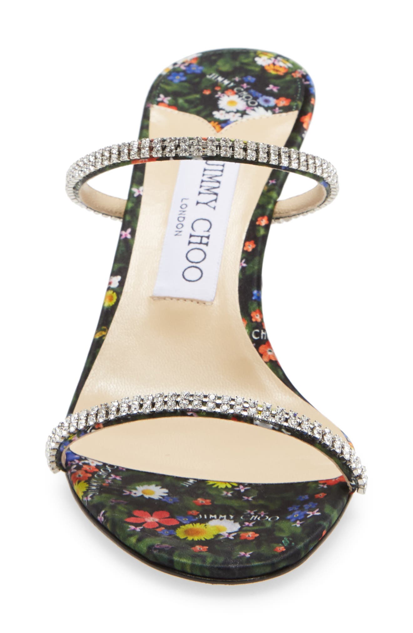 Jimmy Choo Brea Crystal Embellished Slide Sandal, Alternate, color, 