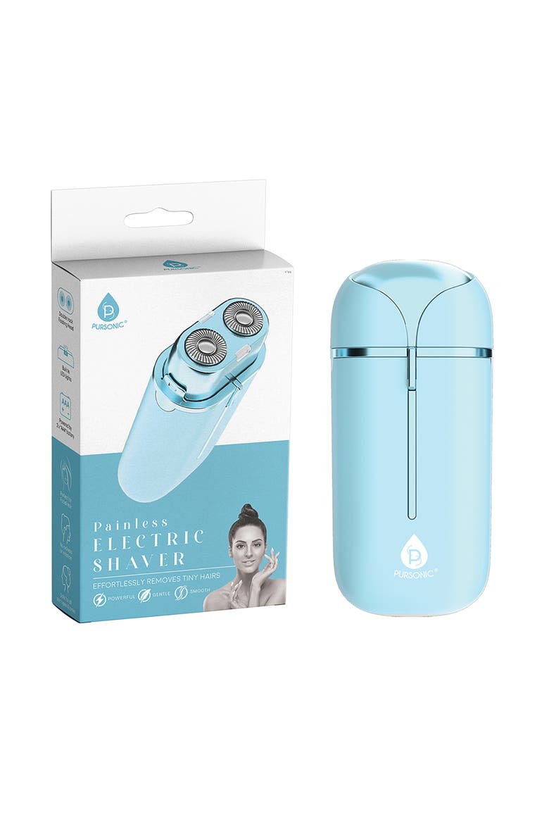 Painless Electric Shaver, Alternate, color, Blue