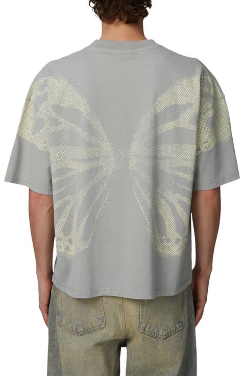 Boxy-Fit Silhouette T-Shirt