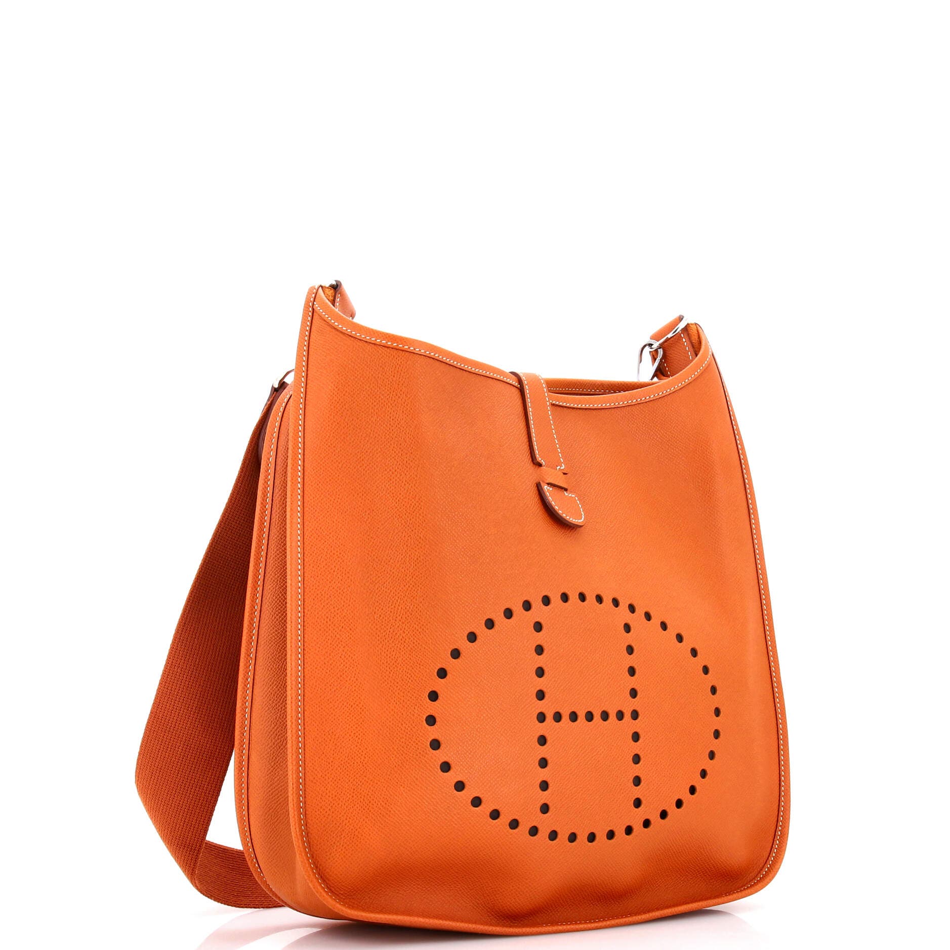 Pre-Owned Hermes Evelyne Bag Gen I Epsom GM, Alternate, color, Etrusque