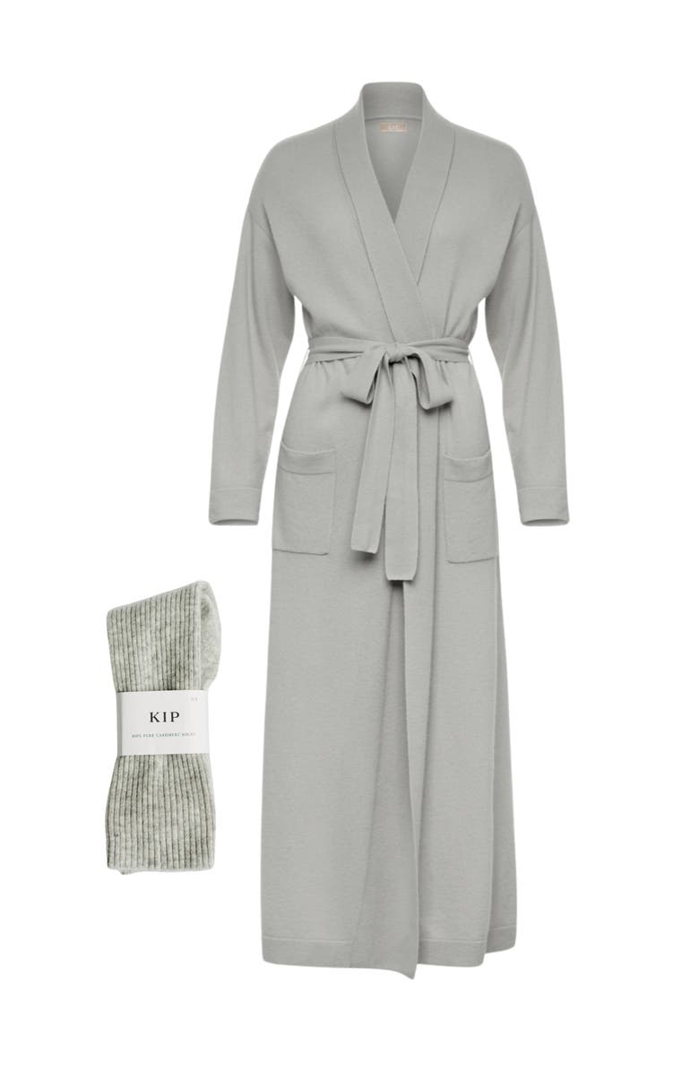 KIP Pure Cashmere Long Robe Bundle, Main, color,