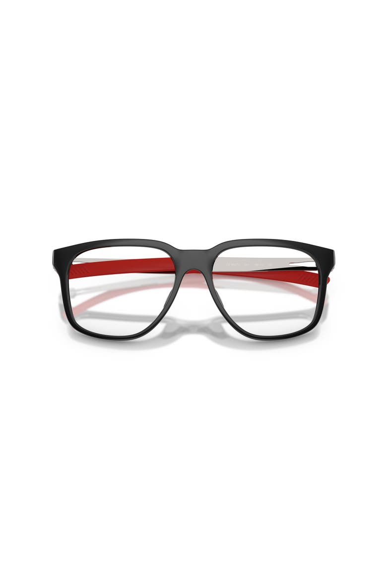 56mm Rectangle optical glasses, Alternate, color, Black