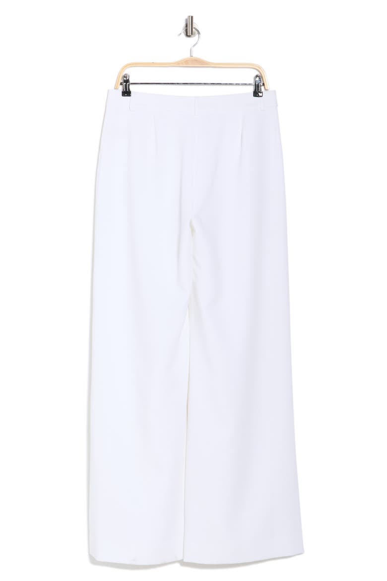 Gavin Wide Leg Pants, Alternate, color, WHITE