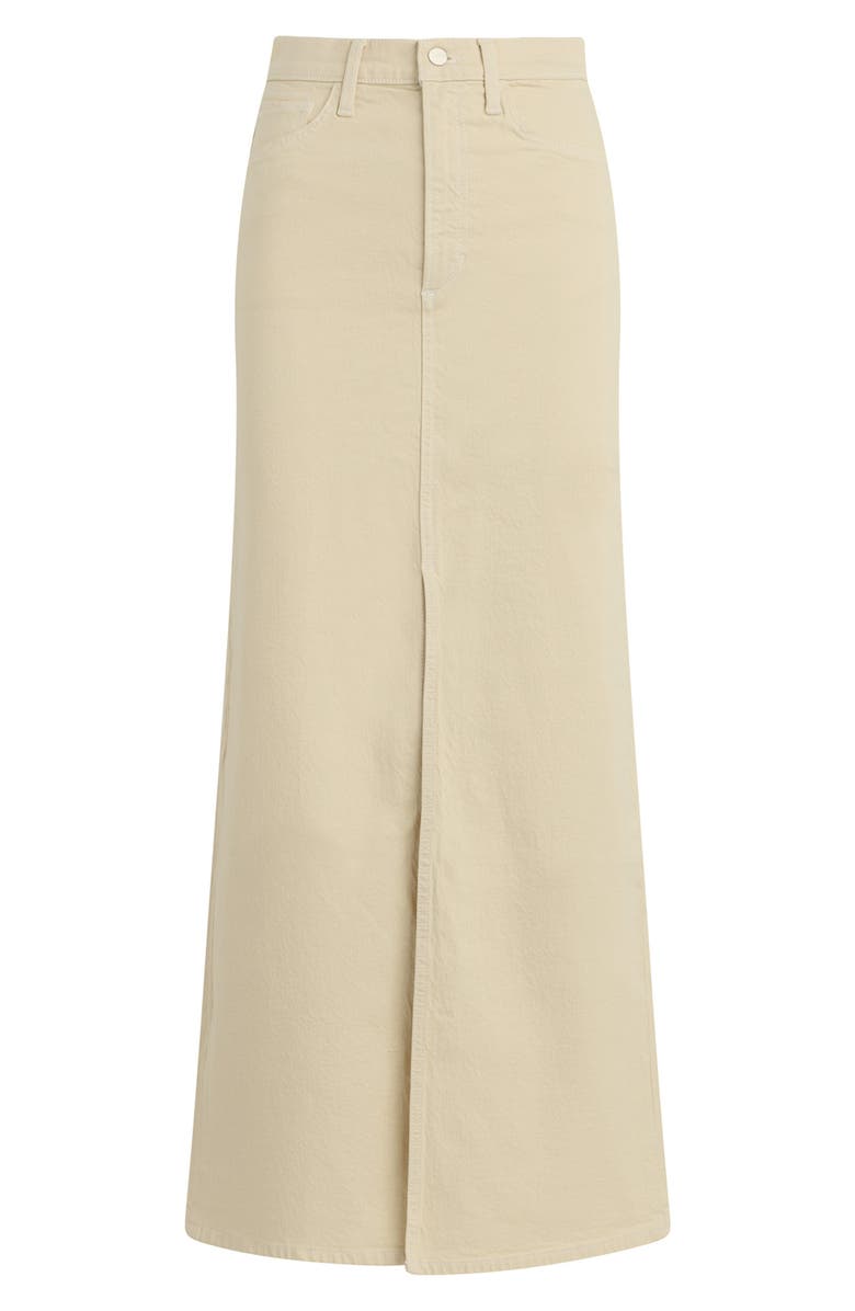 Joe's The Martine Denim Maxi Skirt, Alternate, color, Creme Brulee