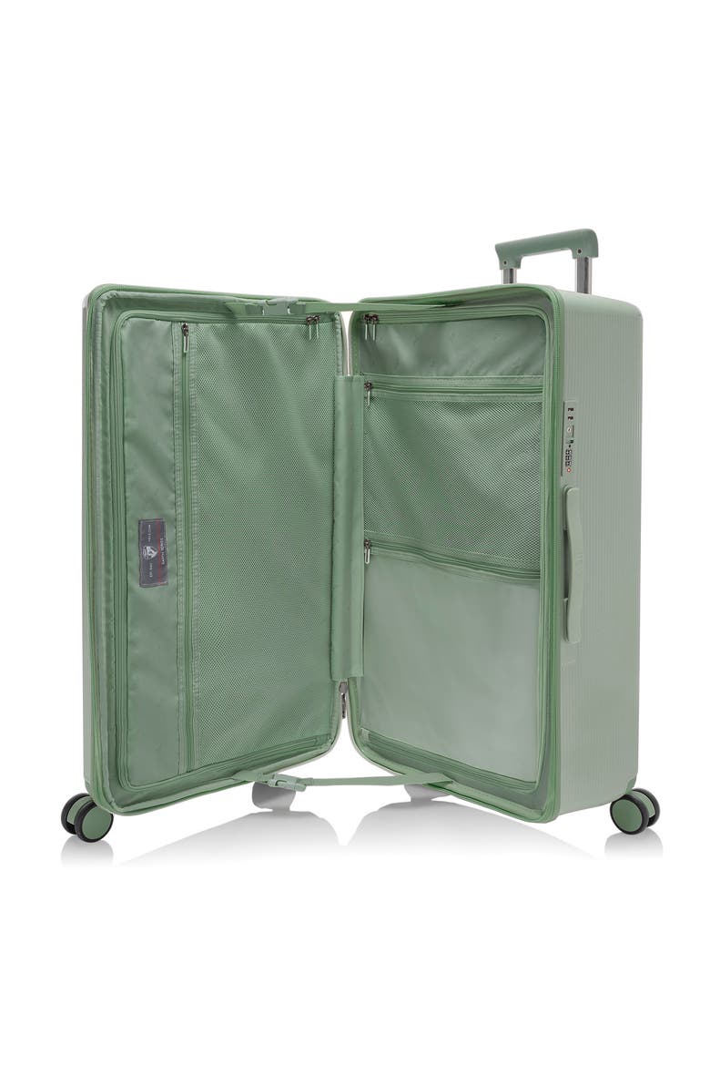 Earth Tones 30 Inch Luggage Trunk, Alternate, color, Moss
