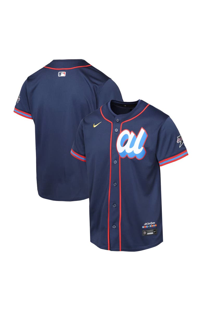 Nike Youth Nike Navy American League 2025 All-Star Edition Limited Jersey, Main, color, 