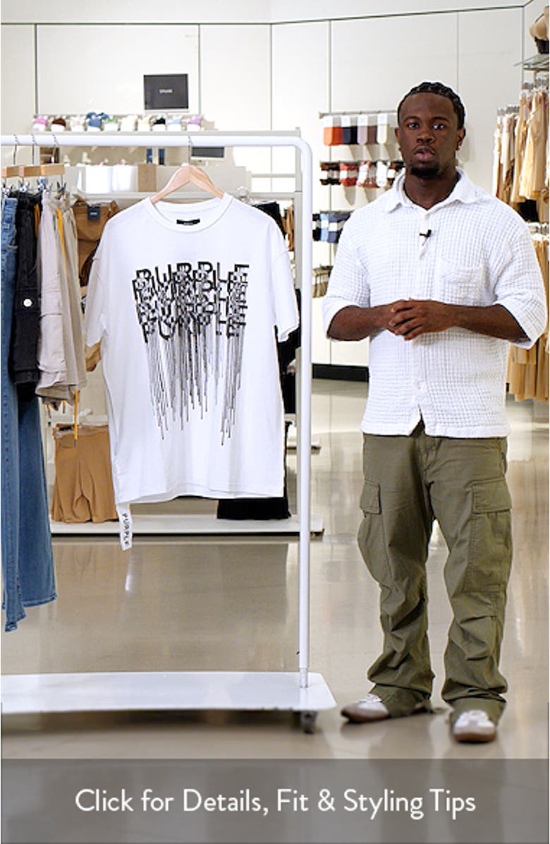 Textured Inside Out Graphic T-Shirt, sales video thumbnail