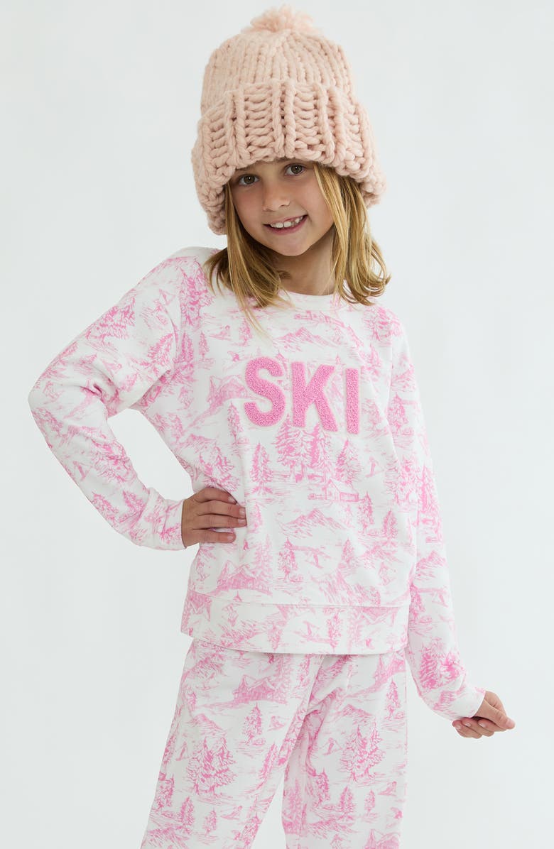 Beach Riot Kids' Little Cassia Sweatshirt, Alternate, color, 