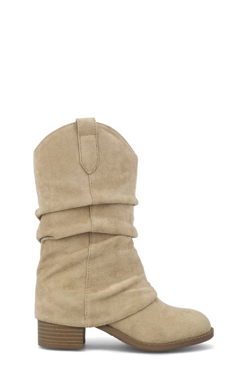 Mia Kids' Little Tawny Western Boot In Nude
