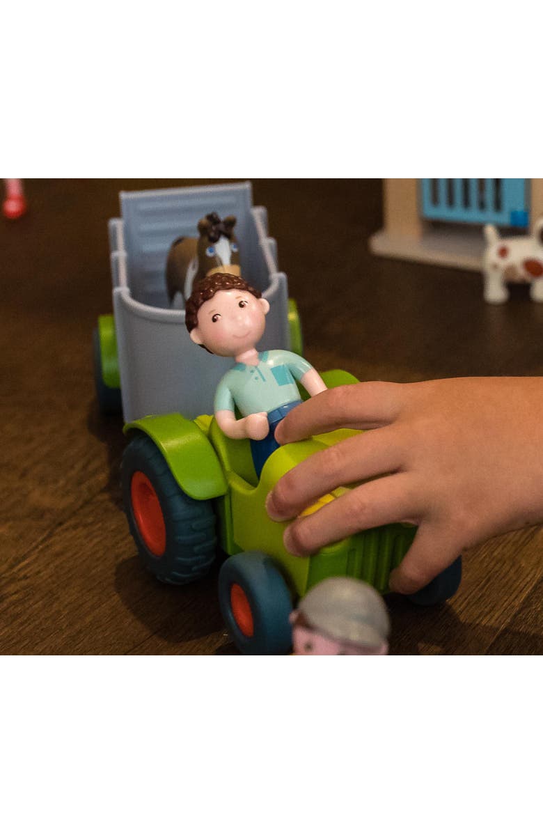 HABA Little Friends Foal Abby - 3.75" Farm Animal Toy Horse Figure, Alternate, color, Multi