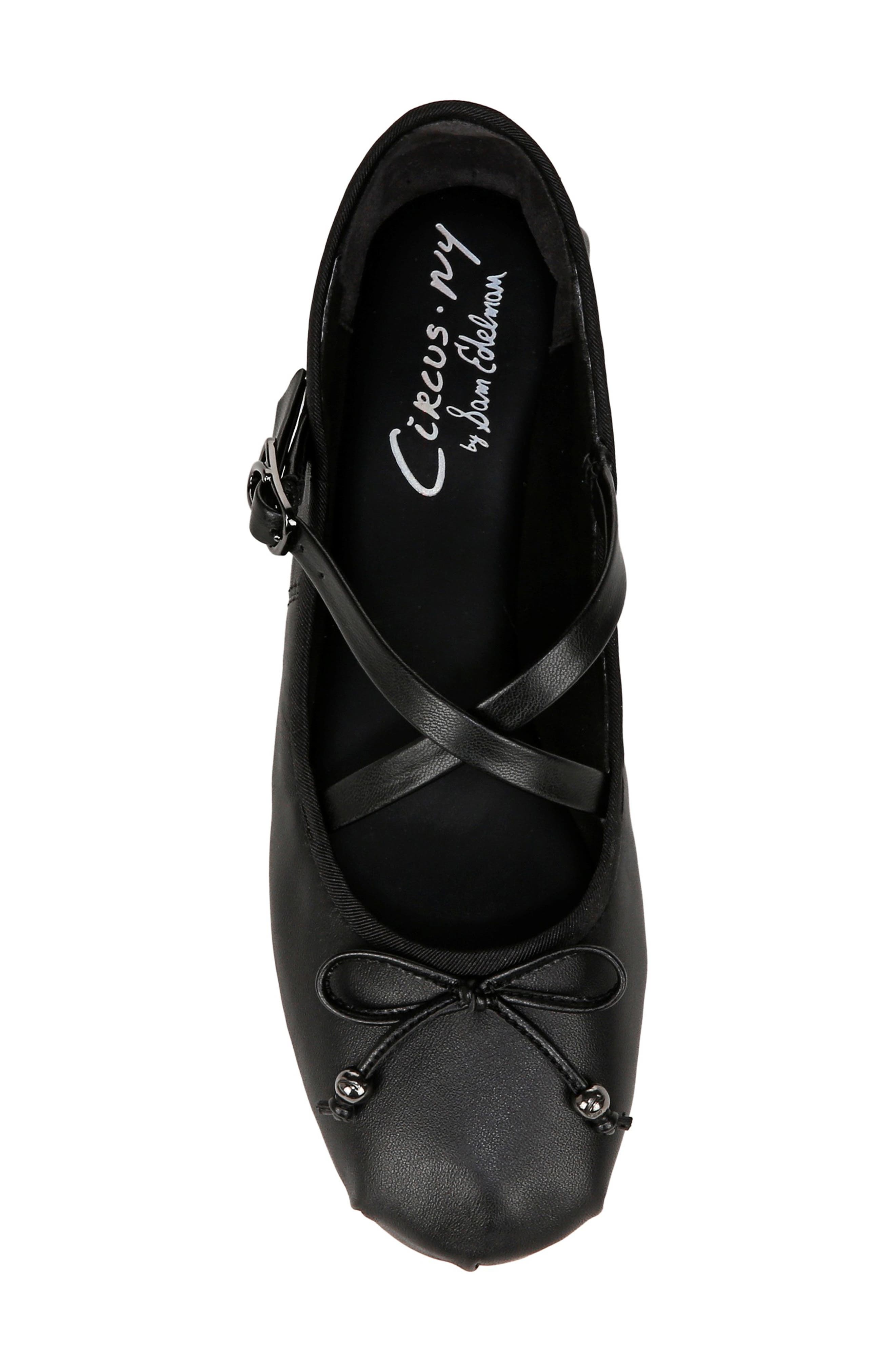 Circus NY by Sam Edelman Zuri Ballet Flat, Alternate, color, Black