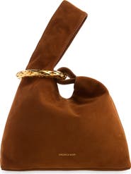 Veronica Beard Swing Suede Top Handle Bag