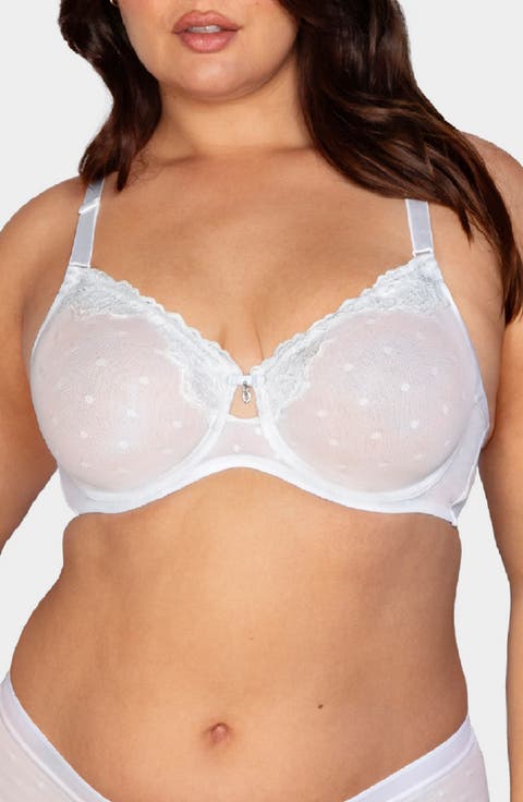 Sheer Whisper Full Coverage Unlined Underwire Bra