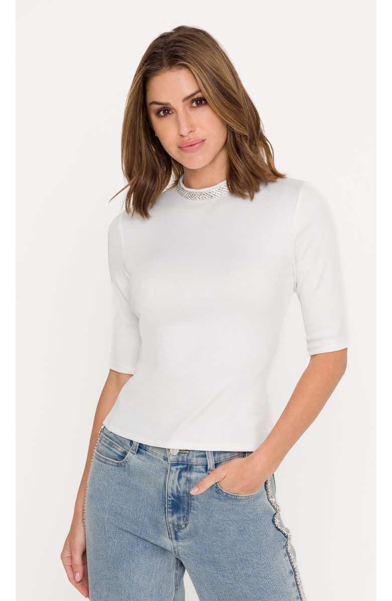 Generation Love Annette Crystal Top, Alternate, color, White