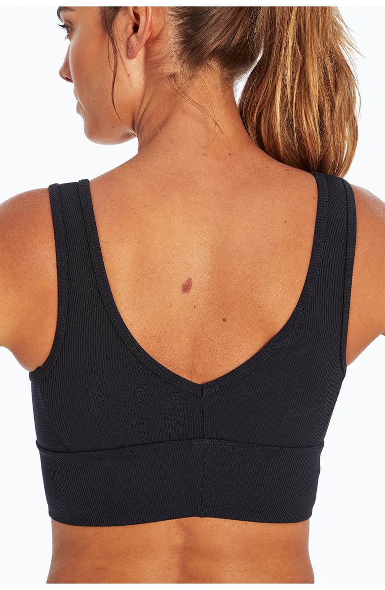 MARIKA Logan Ribbed Sports Bra, Alternate, color,