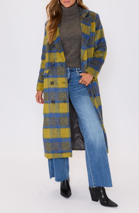 Marlowe Plaid Coat