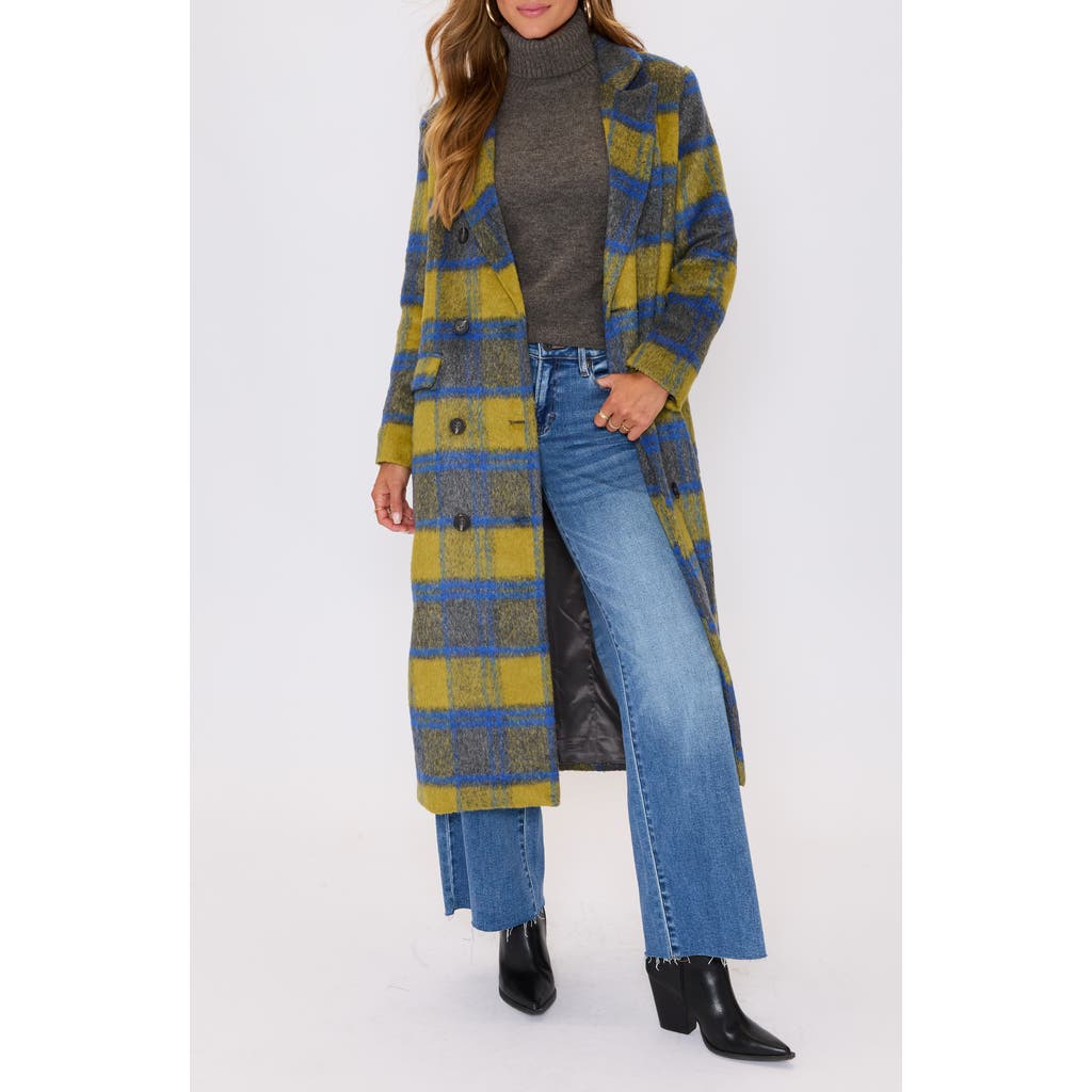 Vici Collection Marlowe Plaid Coat In Multi