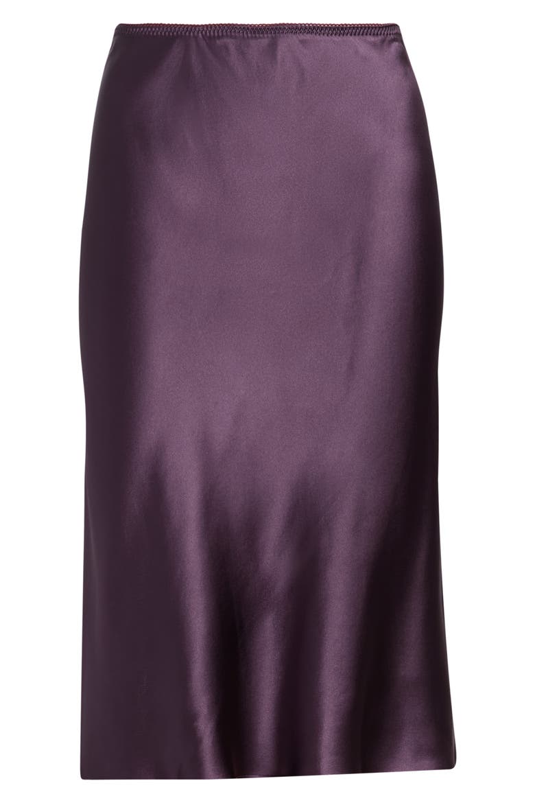 Layla Silk Skirt, Main, color, CRUSHED VIOLET