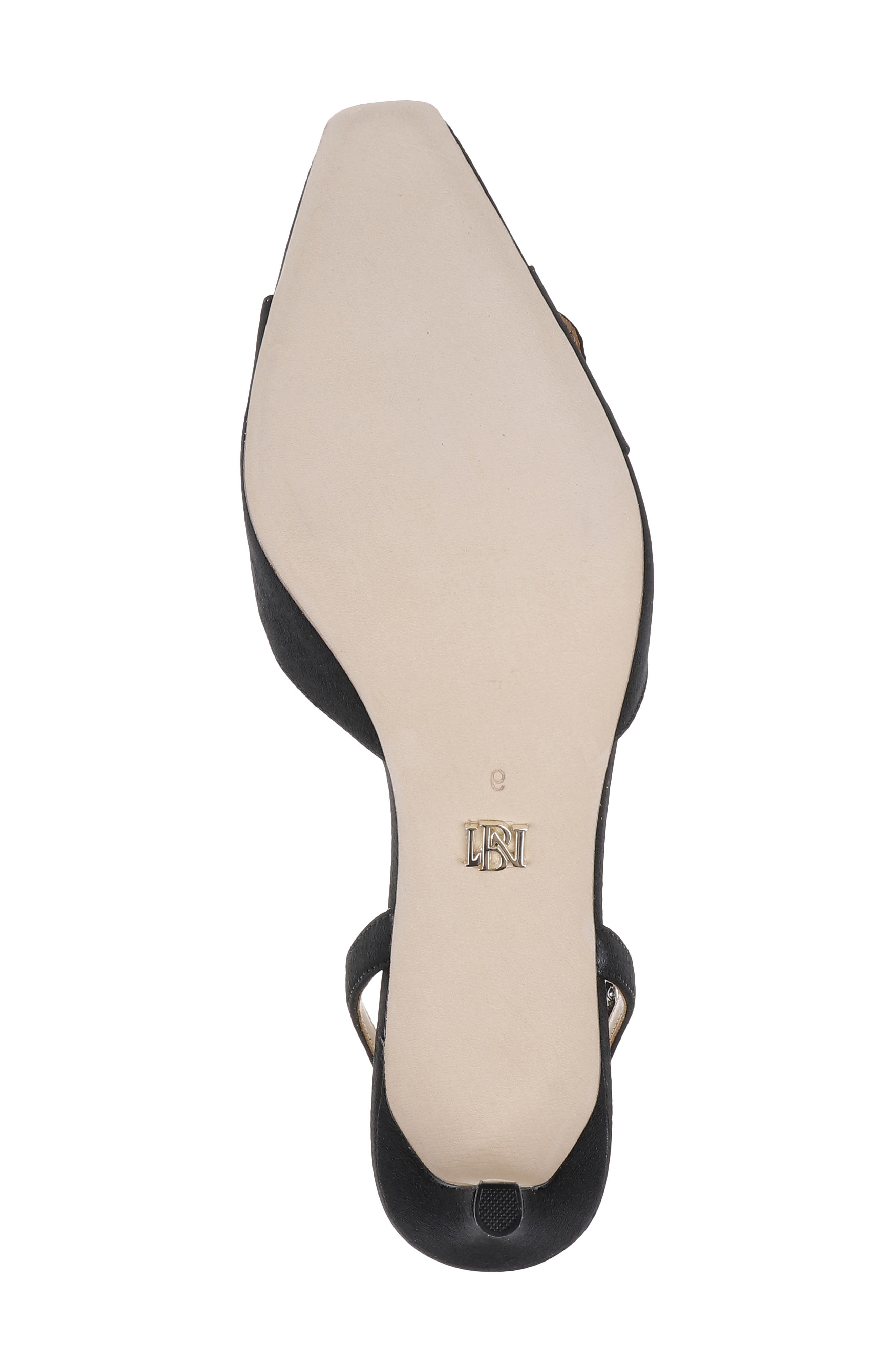 BADGLEY MISCHKA Odesza Kitten Heel Ankle Strap Pump, Alternate, color, Black Crepe