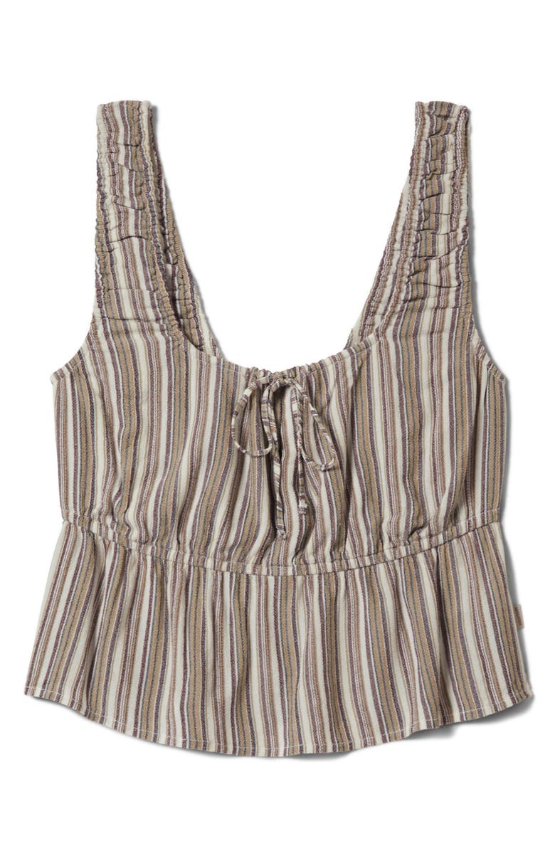 Brixton The Abigail Stripe Tank, Main, color, Worn In Robust Red Stripe