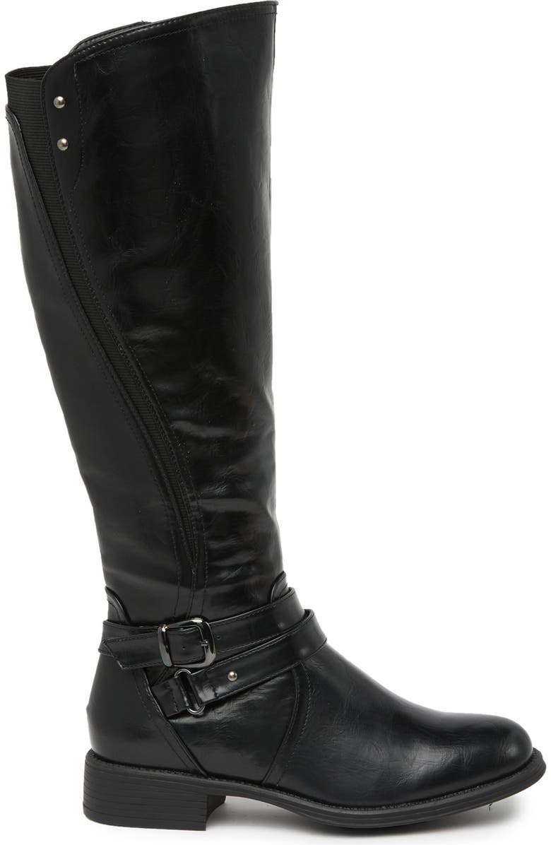 WANTED FOOTWEAR Bergen Buckle Strap Tall Boot, Main, color,