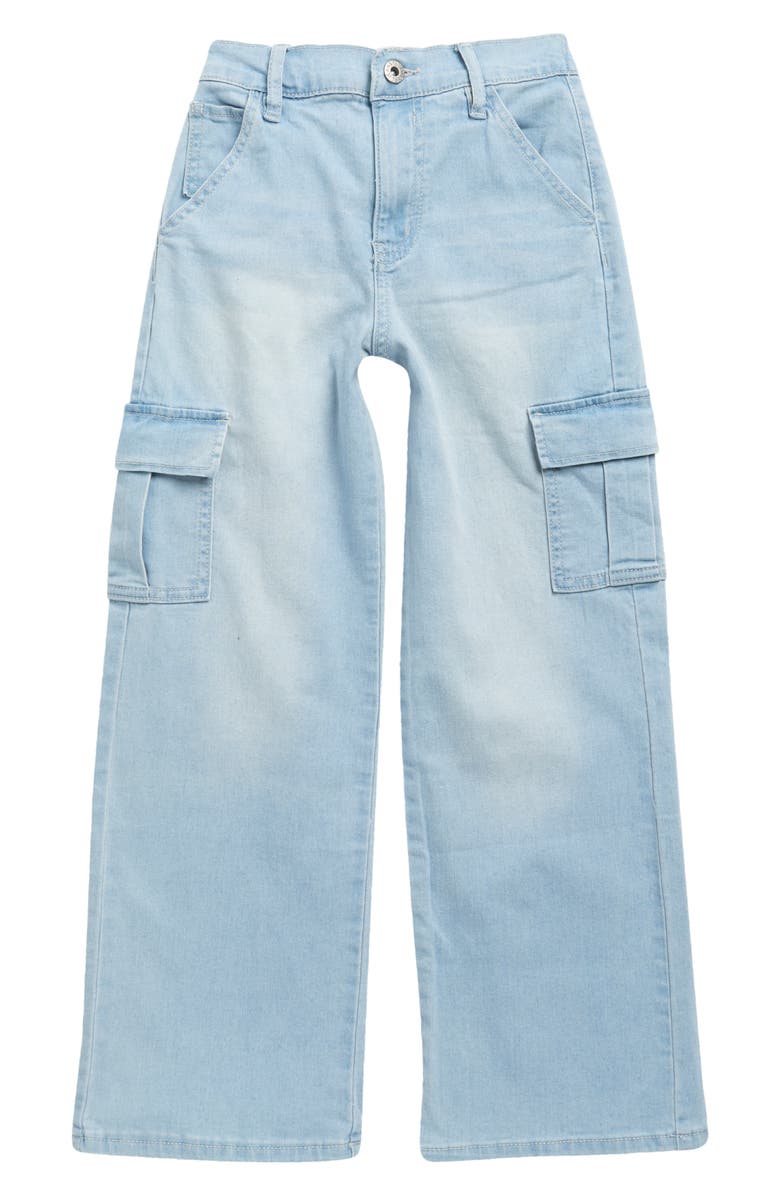 YMI Kids' Millie Wide Leg Skater Jeans, Main, color, 
