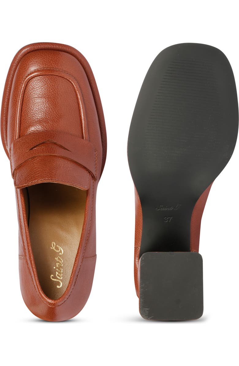 SAINT G Viviana Loafer Pump, Alternate, color, Cuoio