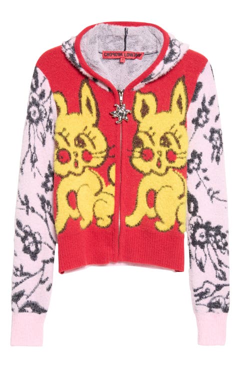 Squizzle Bun Bun Cardigan