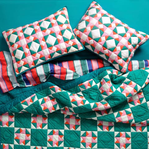 Uttar Quilted 300 Tc King Size 100% Cotton Heritage Style